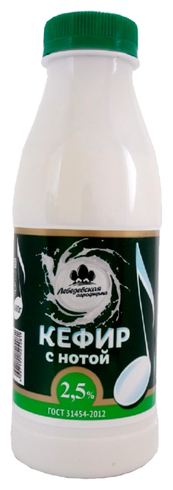 Кефир ЛЕБЕДЕВСКАЯ АФ бзмж 2.5% пэт 400г