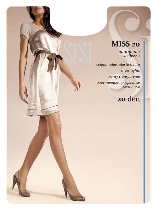 Колготки СИСИ Мисс 20ден миле 4