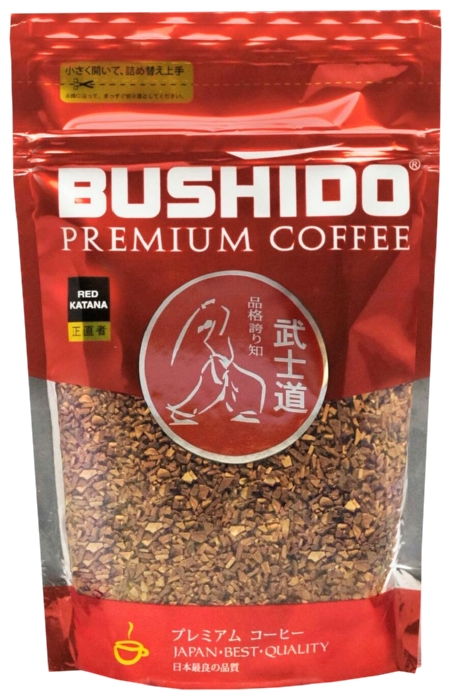 Кофе БУШИДО Ред Катана м/у 75г