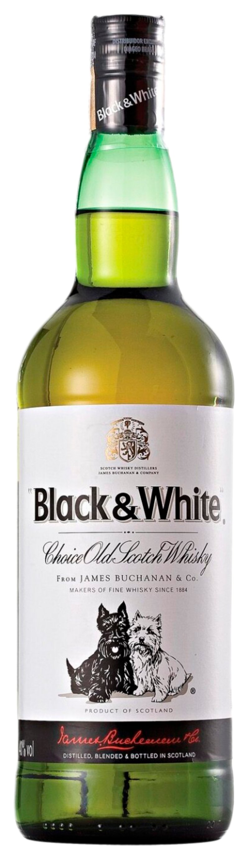 Виски БЛЭК энд УАЙТ 40% ст/б 0.7л