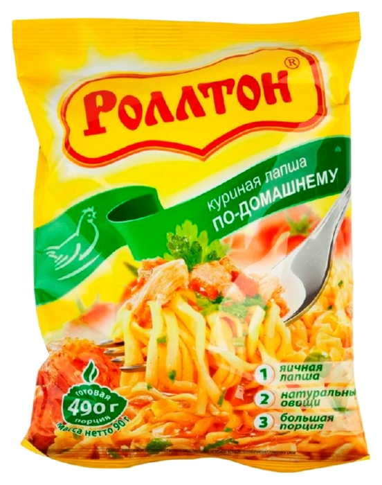 Лапша б/п РОЛЛТОН куриная м/у 85г