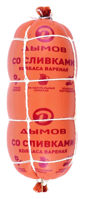Колбаса ДЫМОВ со сливками в обвязке 450г