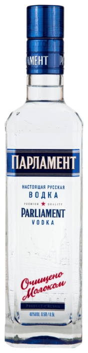 Водка ПАРЛАМЕНТ Оригинал 40% 0.5л