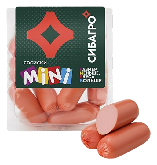 Сосиски СИБАГРО мини 220г