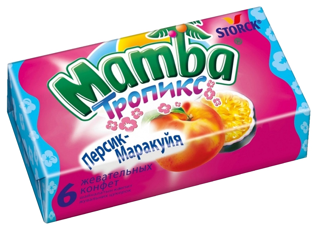 Жевательная конфета МАМБА Тропикс 26.5г