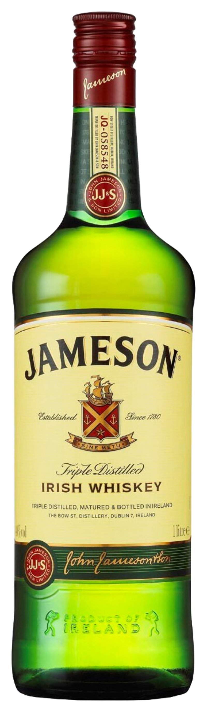 Виски ДЖЕМЕСОН 40% ст/б 1л