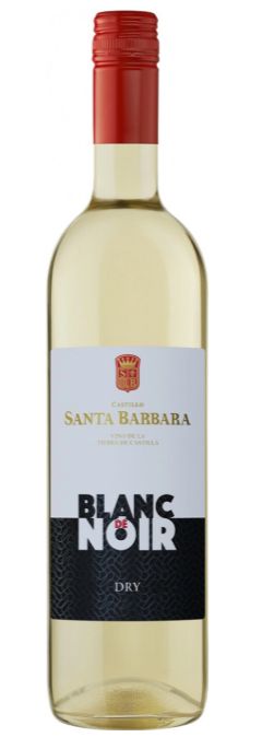 Вино КАСТИЛЬО САНТА БАРБАРА Блан де Нуар белое сух 11.5% ст/б 0.75л