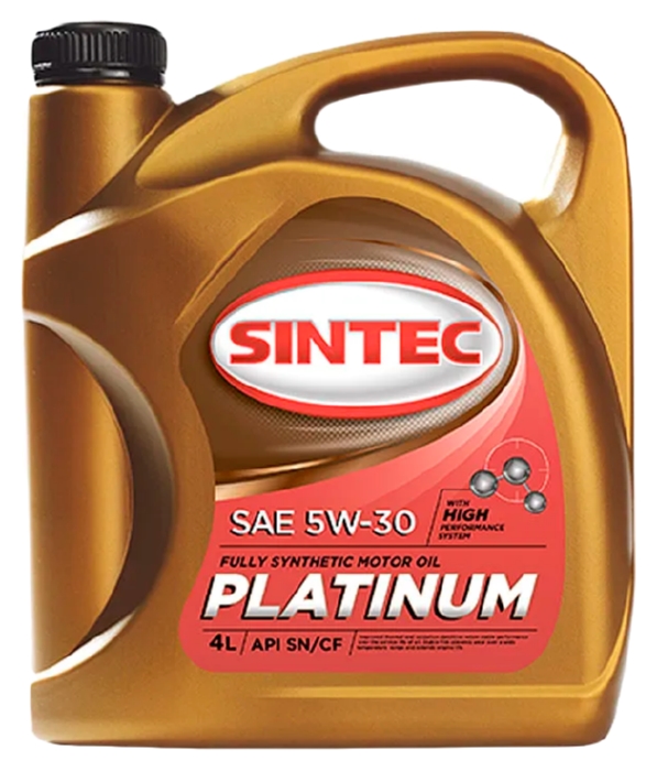 Масло СИНТЕК Платинум 7000 SAE 5W-30 А3/В4 SN/CF синтетика 4л