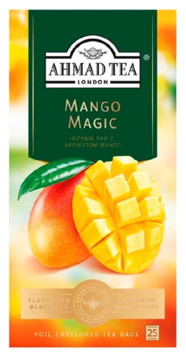 Чай АХМАД Магия манго черный 25пак