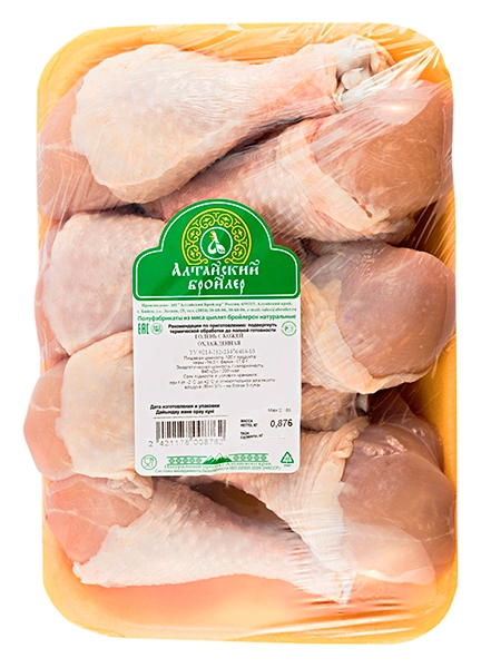 Голень цыпленка АЛТАЙСКИЙ БРОЙЛЕР охл подложка 1кг
