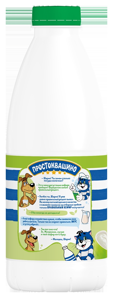 Кефир ПРОСТОКВАШИНО бзмж 1% пэт 930г