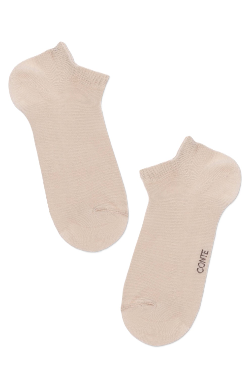 Носки женские КОНТЕ Элегант 3Д Сокс короткие бежевые р.23-25 24С-3СП