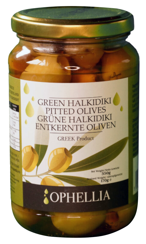 Оливки ОФЕЛЛИЯ Халкидики б/к ст/б 370мл