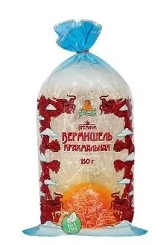 Мак.изделия МЕДВЕДЬ ЛЮБИМЫЙ Фунчоза крахмальная м/у 150г