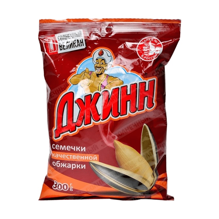 Семечки ДЖИНН Солнечный великан 300г