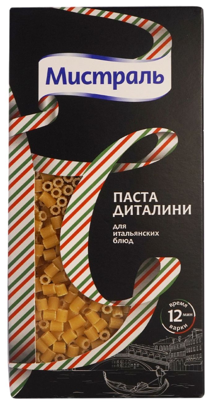 Паста МИСТРАЛЬ Диталини карт/уп 500г
