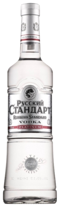 Водка РУССКИЙ СТАНДАРТ Платинум 40% 0.5л