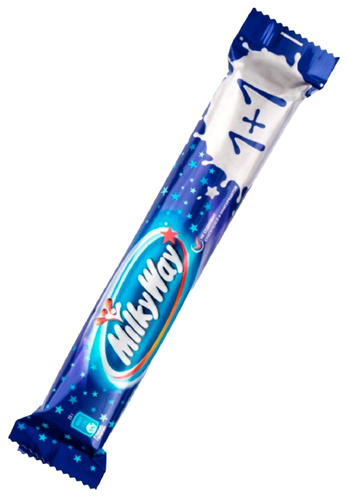 Батончик МИЛКИ ВЭЙ 1+1 52г