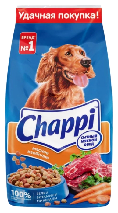 Корм для собак ЧАППИ Мясное изобилие 15кг