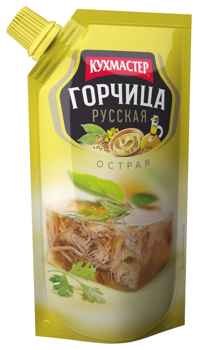 Горчица КУХМАСТЕР Русская м/у 140г