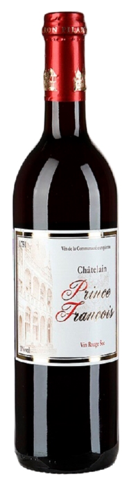 Вино ШАТЕЛЕН ПРИНЦ ФРАНСУА красное сух 11% ст/б 0.75л