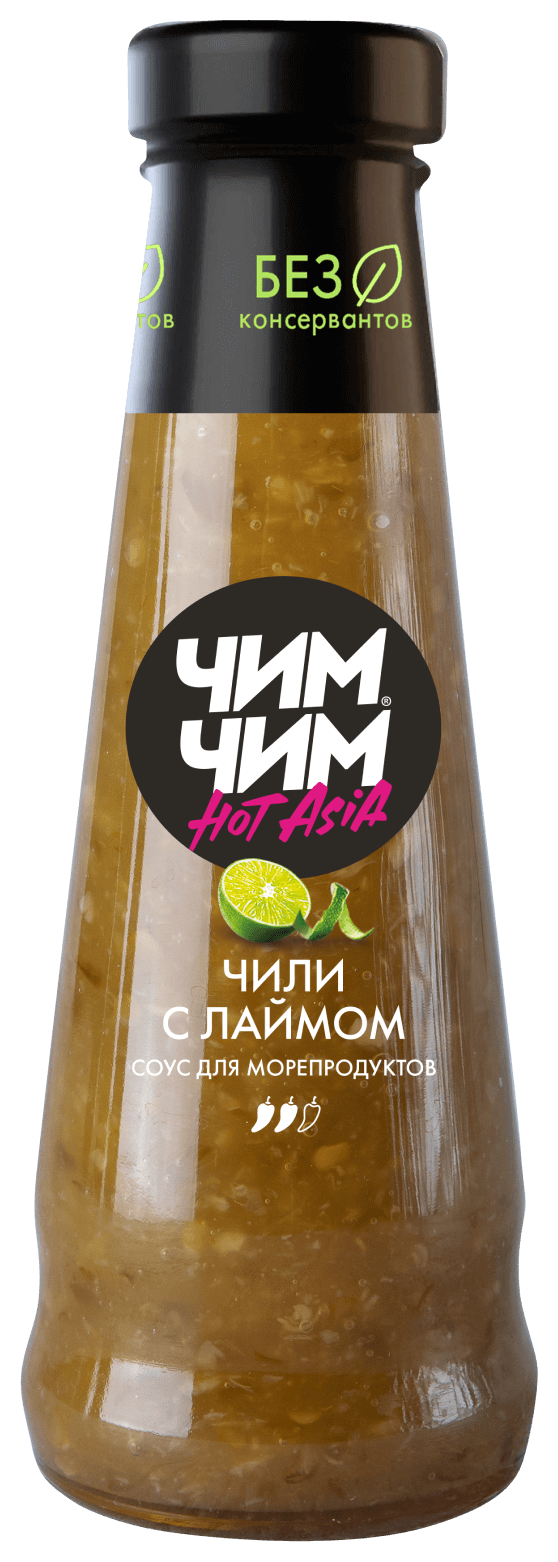 Соус ЧИМ-ЧИМ Чили с лаймом ст/б 210г