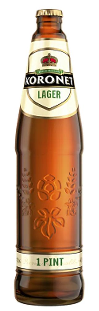 Пиво ЛИДСКОЕ Коронет Лагер светлое фильтрованное 4.7% ст/б 0.568л