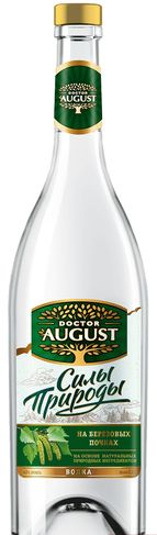 Водка ДОКТОР АВГУСТ На березовых почках 40% ст/б 0.5л