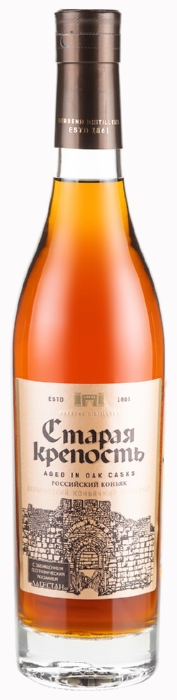 Коньяк СТАРАЯ КРЕПОСТЬ 4 года 40% ст/б 0.5л