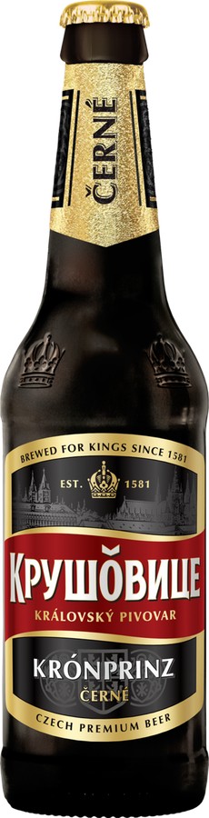 Пиво КРУШОВИЦЕ Черне темное 4.1% ст/б 0.45л