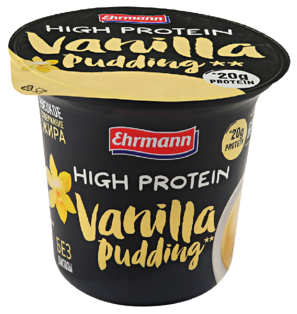 Пудинг ЭРМАНН Хай протеин ваниль бзмж 1.5% 200г