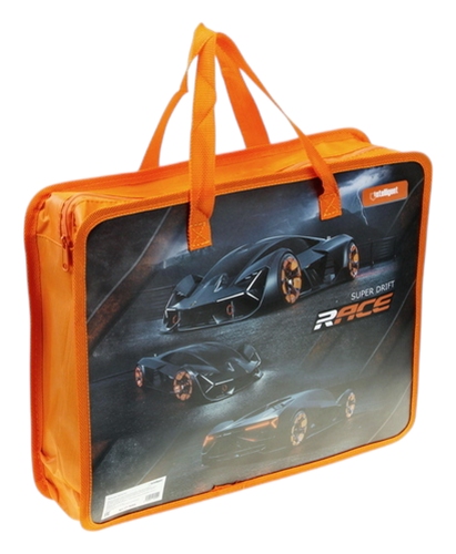 Папка ИНТЕЛЛИГЕНТ А4 оранжевая с ручками арт.CT-76303