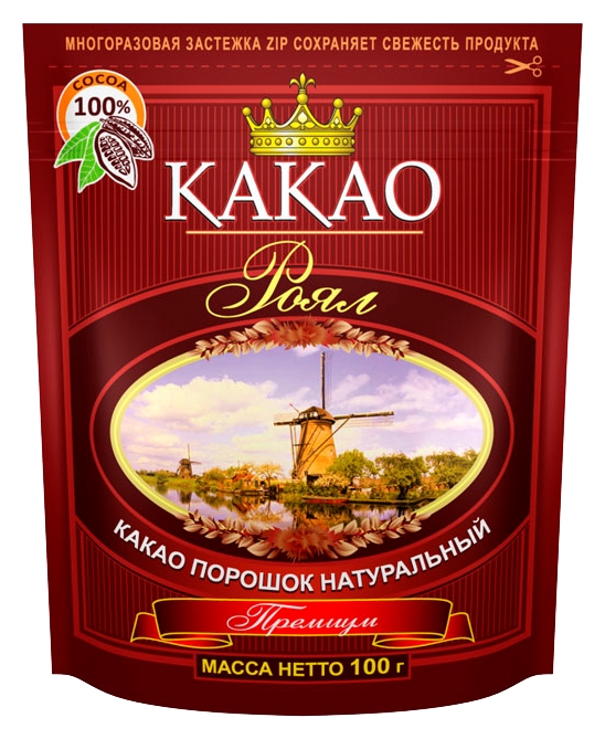 Какао-порошок РОЯЛ м/у 100г
