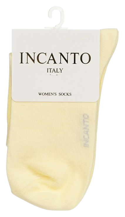 Носки женские ИНКАНТО светло-желтые р.36-38 арт.IBD 733003