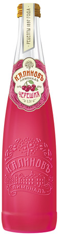 Газ.напиток КАЛИНОВЪ ЛИМОНАДЪ черешня ст/б 0.5л