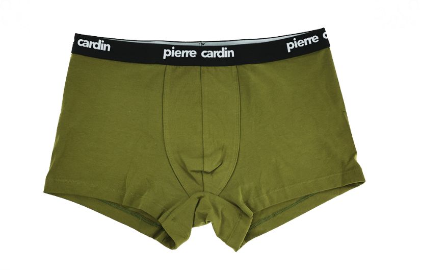 Трусы мужские ПЬЕР КАРДЕН боксеры хаки р.52-54 арт.00133