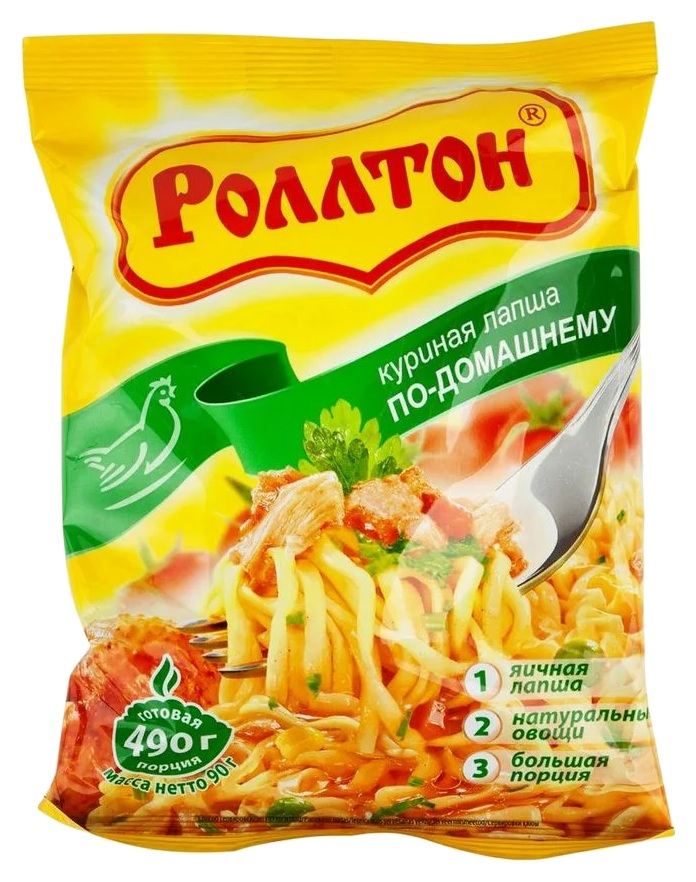 Лапша б/п РОЛЛТОН куриная м/у 85г