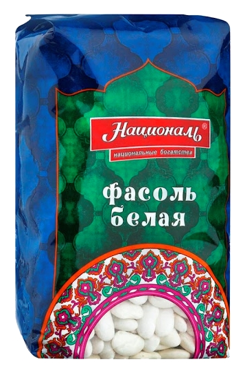 Фасоль НАЦИОНАЛЬ белая м/у 450г