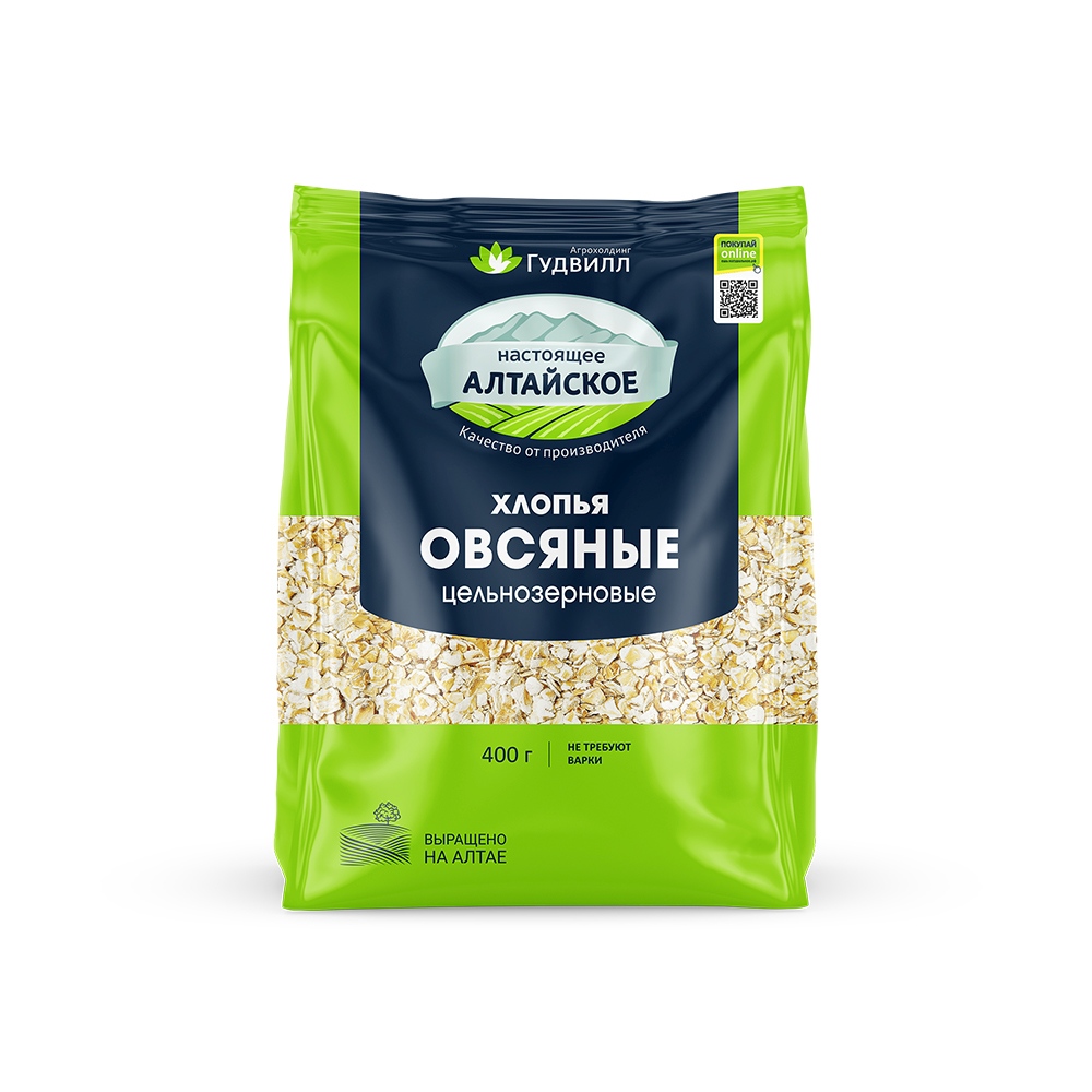 Овсяные хлопья ГУДВИЛЛ Экстра м/у 450г