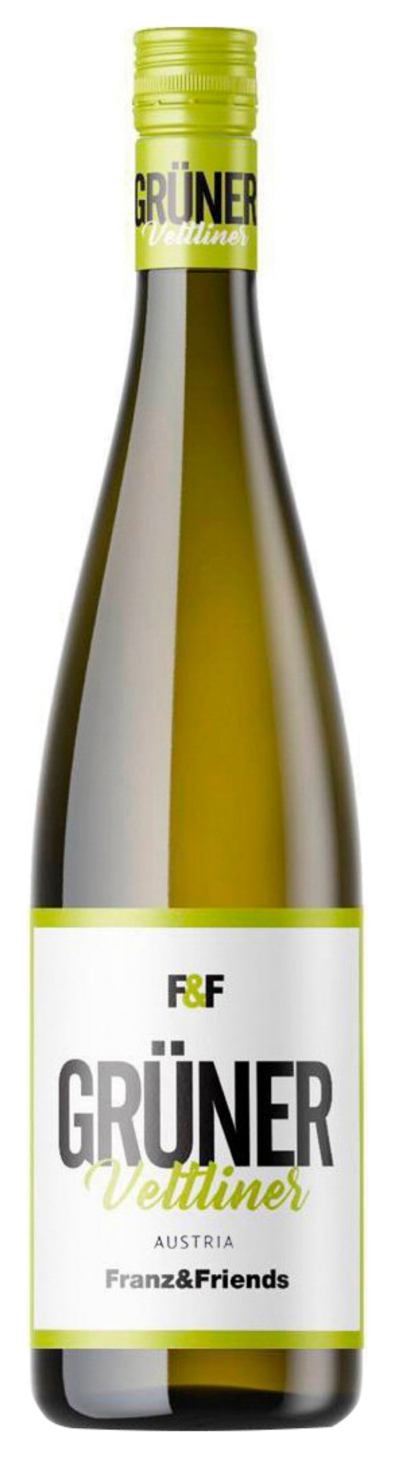 Вино ФРАНЦ ЭНД ФРЕНДС Грюнер Вельтлинер белое сух 12% 0.75л