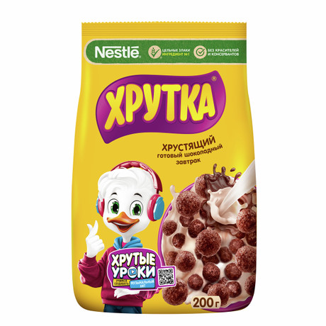 Завтрак ХРУТКА Шокошарики м/у 200г