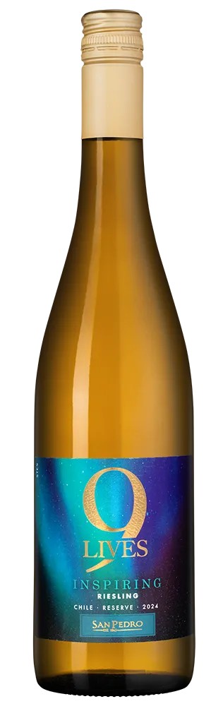 Вино 9 ЛАЙВС Инспайринг Рислинг Резерв белое сух 13% ст/б 0.75л