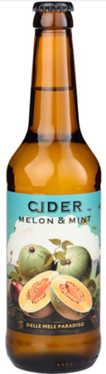 Сидр КАХЕТИ Дыня-мята непастер п/сл 5.5% ст/б 0.45л