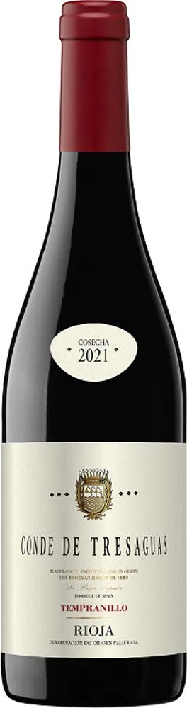 Вино КОНДЕ ДЕ ТРЕСАГУАС Темпранильо Риоха красное сух 15% ст/б 0.75л