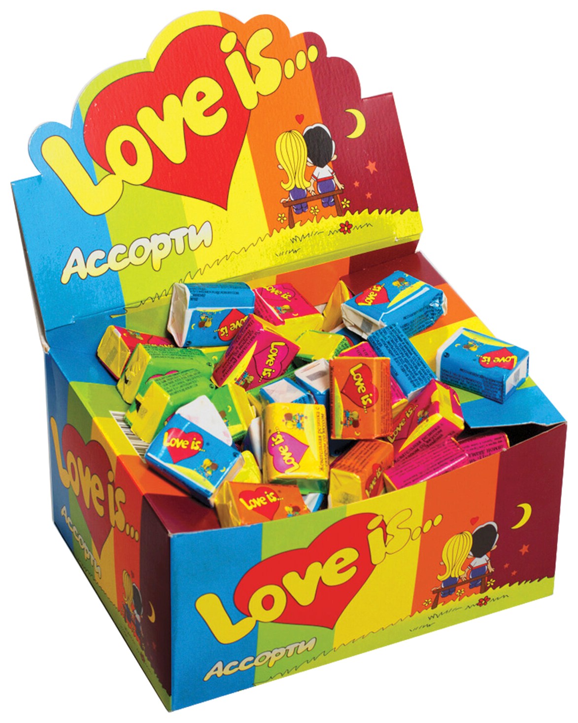 Жевательная резинка ЛАВ ИЗ микс 4.2г