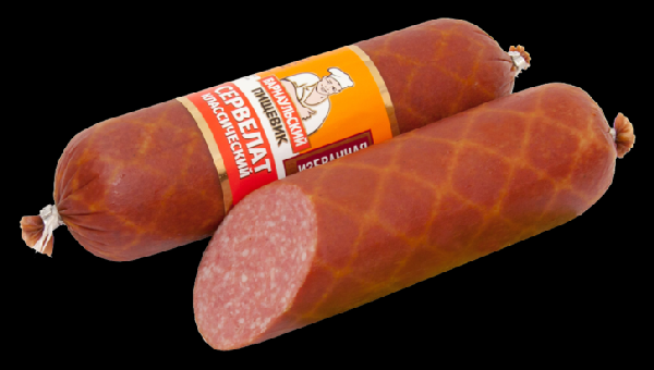 Сервелат БАРНАУЛЬСКИЙ ПИЩЕВИК Элитный в/к в/у 380г