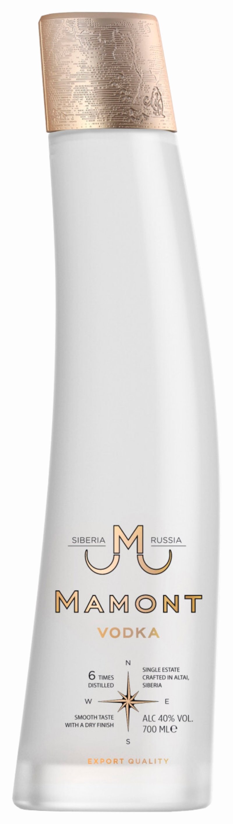 Водка МАМОНТ 40% ст/б 0.7л