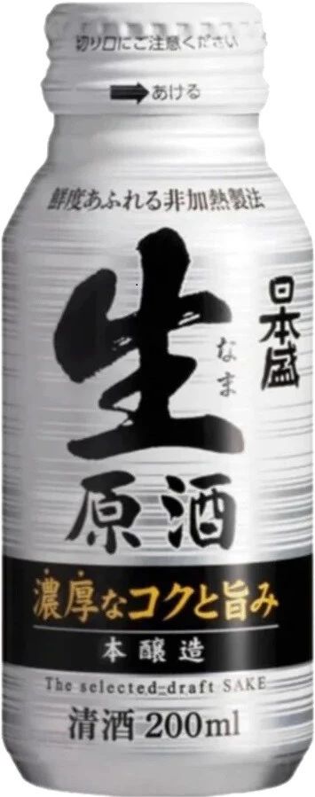 Саке НИХОНСАКАРИ Хондзедзо Намагенсю 19% ж/б 0.2л