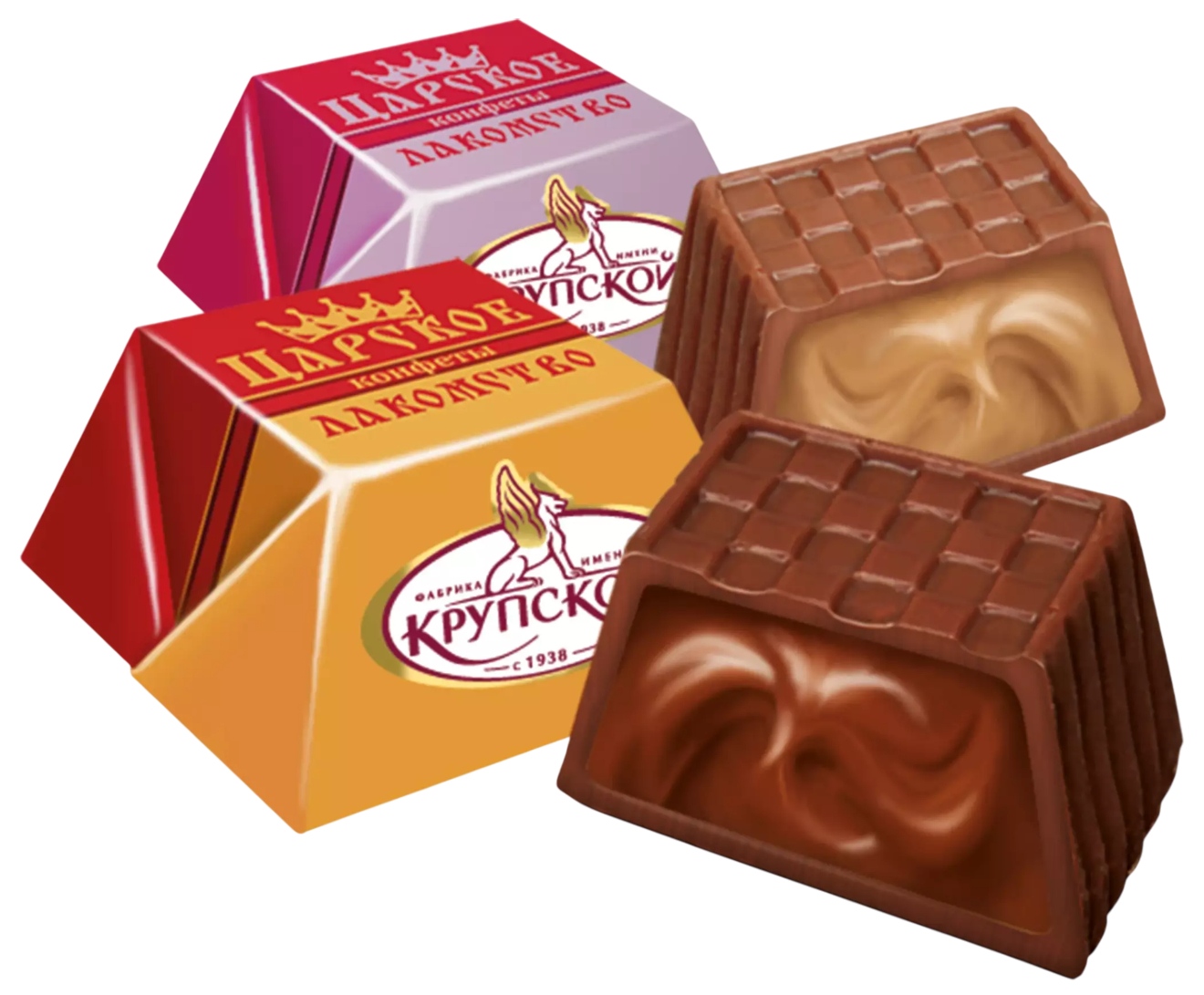 Конфеты ФАБРИКА им.КРУПСКОЙ Царское лакомство весовые