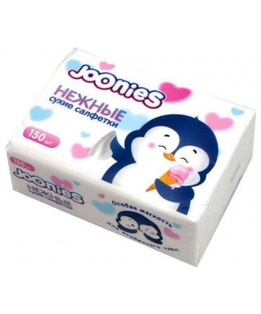 Салфетки ДЖУНИС Нежные 150шт